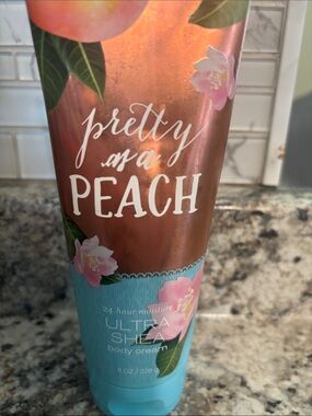 Pretty as a Peach Ultra Shea Body Cream - Peach Scented - 8 oz